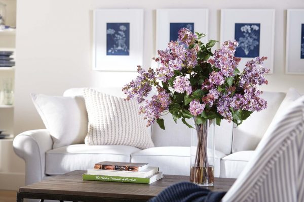 aranjament flori artificiale Lilac Branches Ethan Allen Select Design