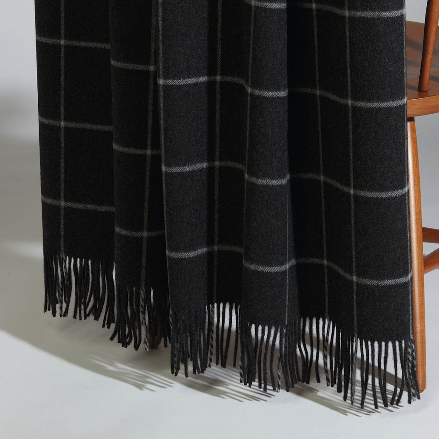 pled negru lana Quin Black Select Design