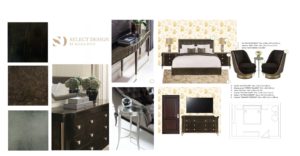 moodboard dormitor Select Design Caracole