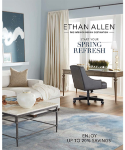 Select Design - Catalog Ethan Allen: Reamenajarea de primăvară